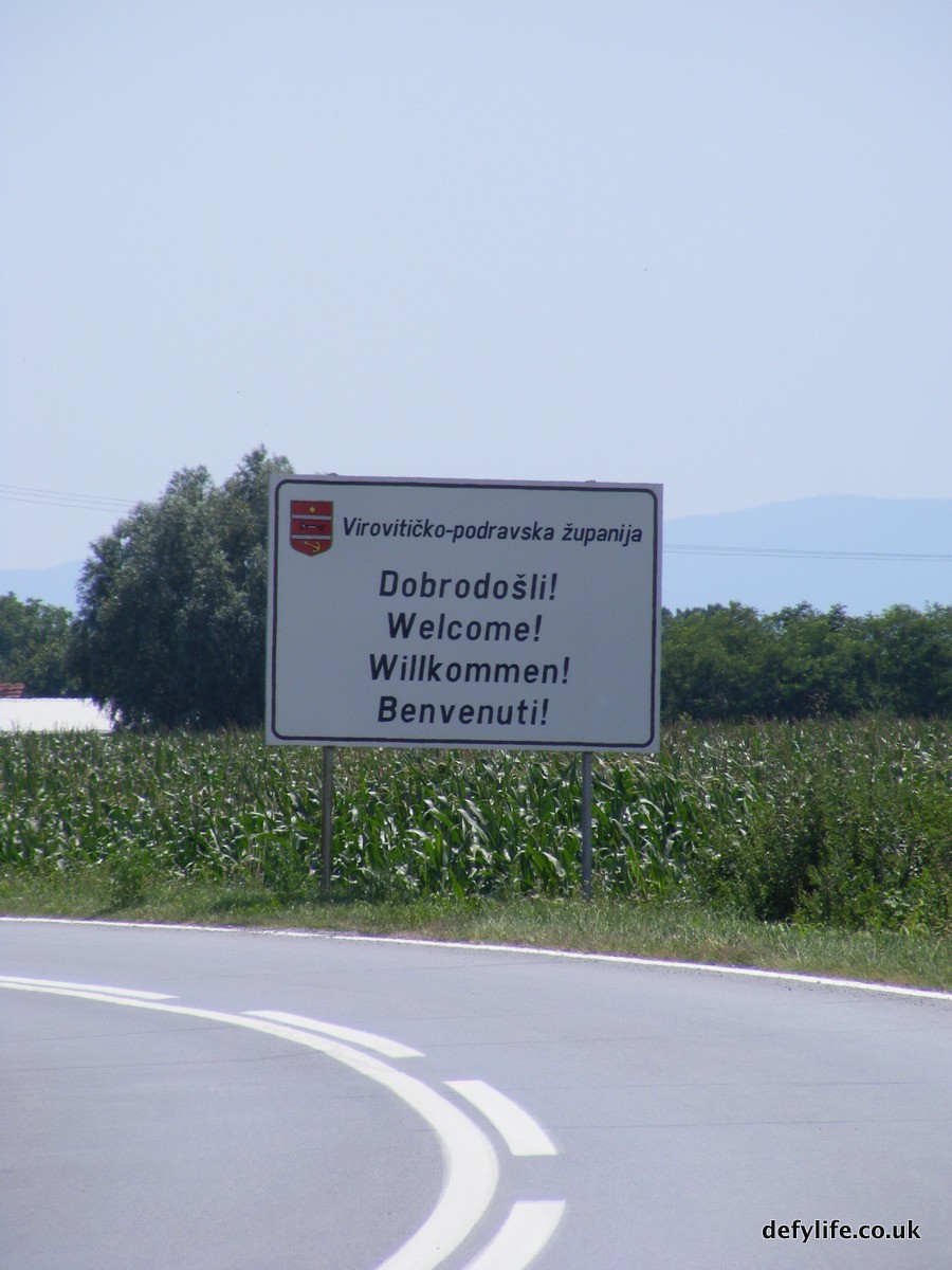 croatian border roads