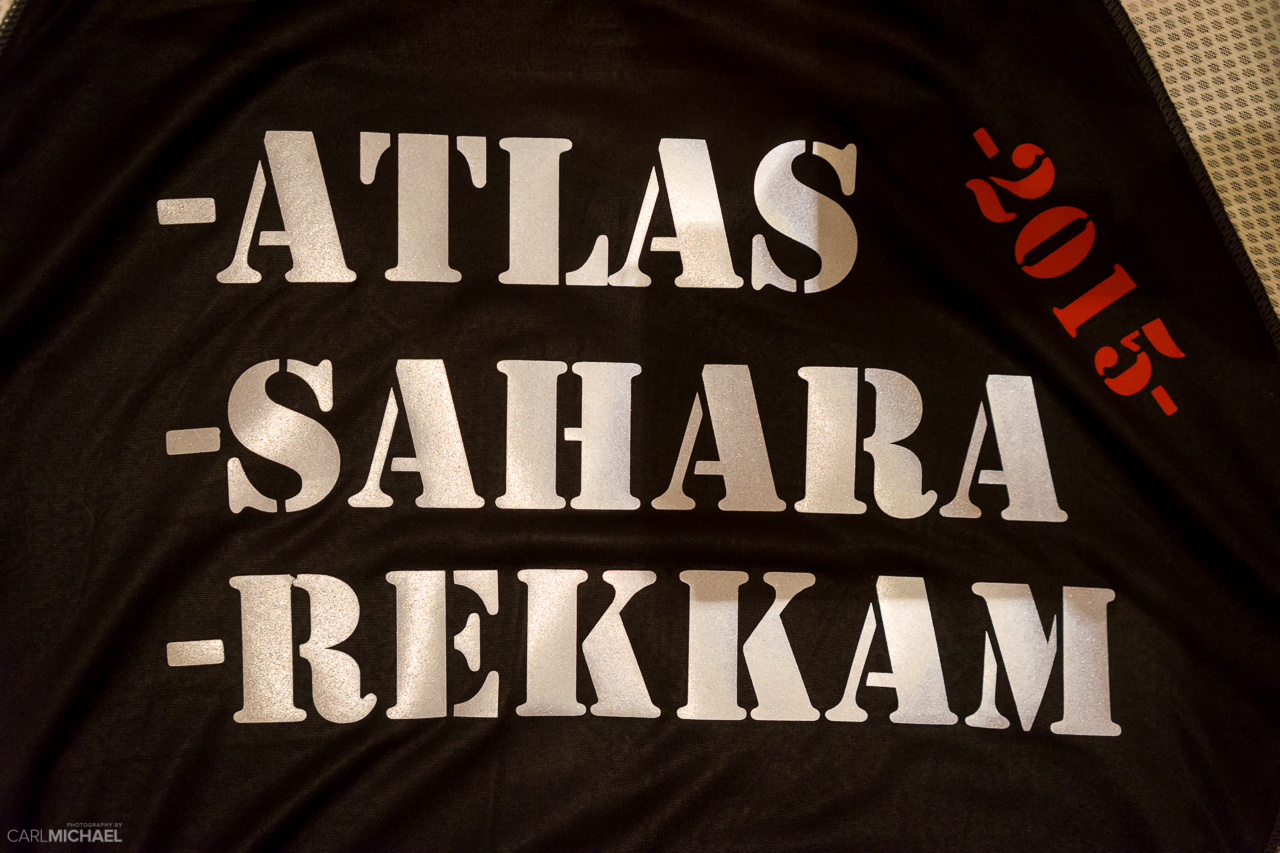 Tour t-shirt Atals, Sahara, Rekkam