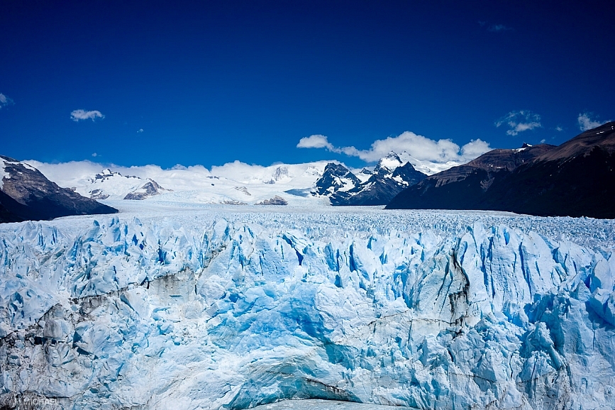 Perito Moreno Glacier head on